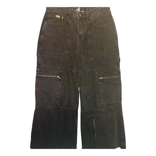 Pre-owned The Ragged Priest Bootcut Jeans In Black