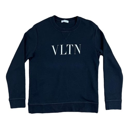Pre-owned Valentino Vltn Sweatshirt In Black