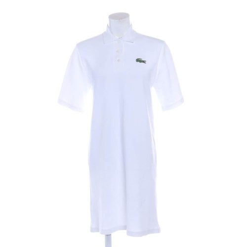 Pre-owned Lacoste Dress In White