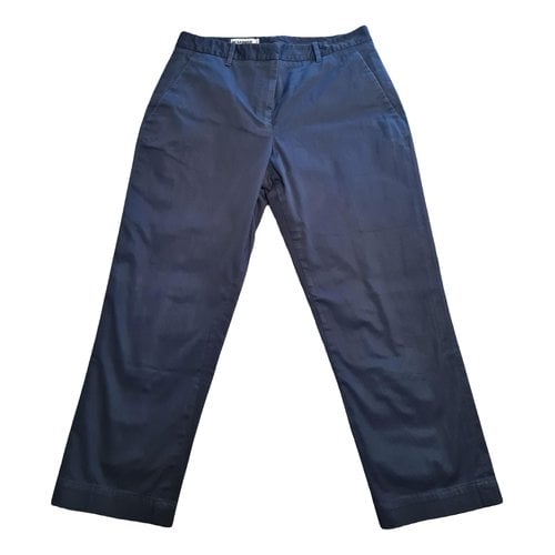 Pre-owned Jil Sander Chino Pants In Blue