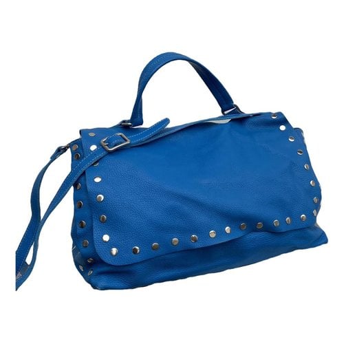 Pre-owned Almala Leather Handbag In Blue