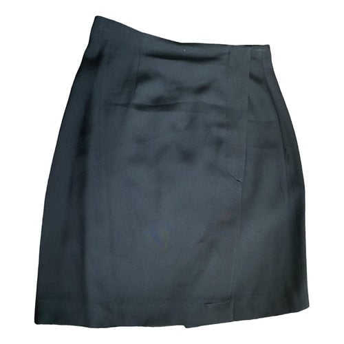 Pre-owned Emporio Armani Mid-length Skirt In Black