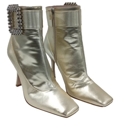 Pre-owned Alexandre Vauthier Leather Boots In Other