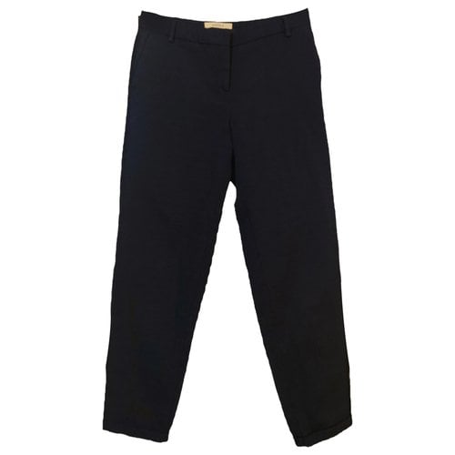 Pre-owned Sessun Chino Pants In Navy