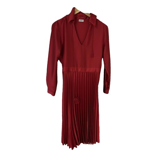 Pre-owned Liujo Mid-length Dress In Red
