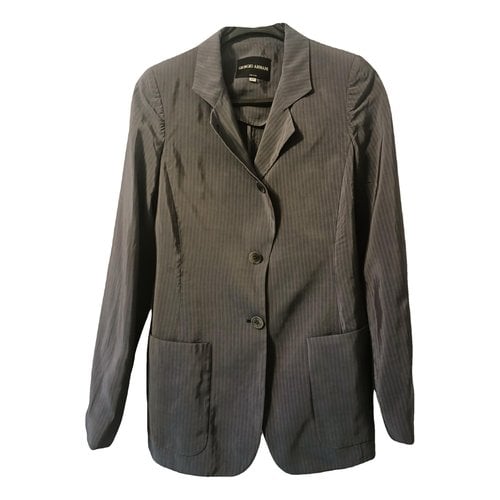 Pre-owned Giorgio Armani Suit In Grey