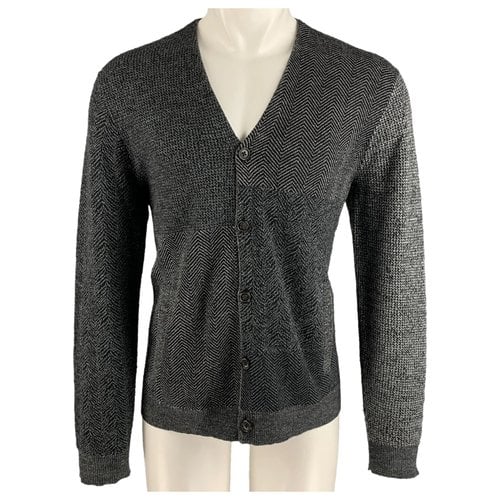 Pre-owned John Varvatos Wool Knitwear & Sweatshirt In Grey