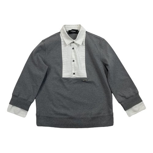 Pre-owned Dsquared2 Blouse In Grey