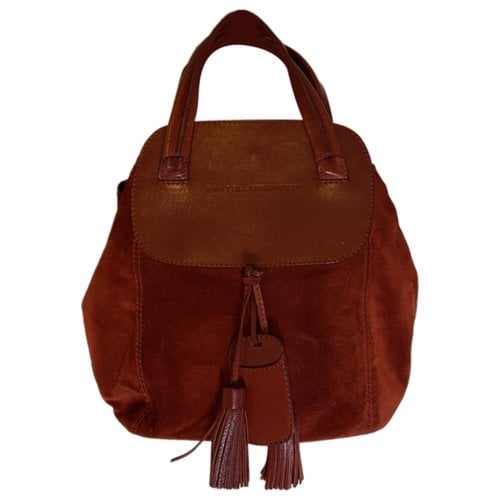 Pre-owned Fratelli Rossetti Leather Handbag In Burgundy