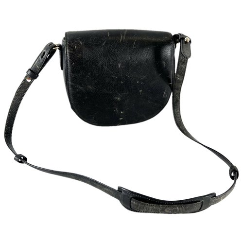 Pre-owned Alexander Wang Leather Crossbody Bag In Black