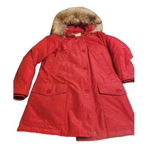 Pre-owned Woolrich Jacket In Red