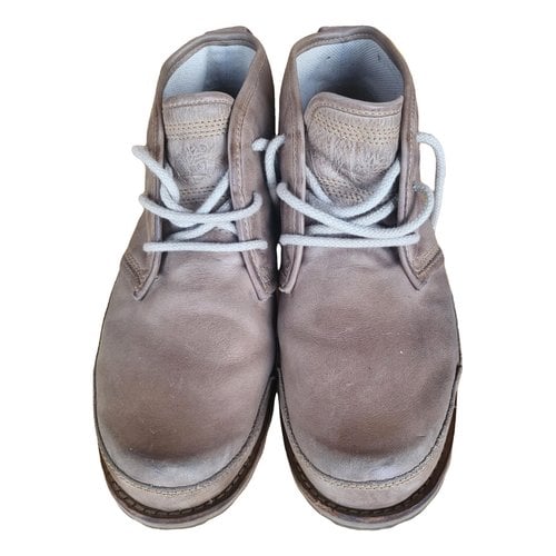 Pre-owned Timberland Leather Boots In Other