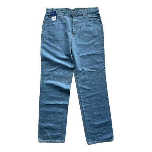 Pre-owned Kansai Yamamoto Straight Jeans In Blue