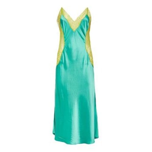 Pre-owned The Andamane Mid-length Dress In Turquoise