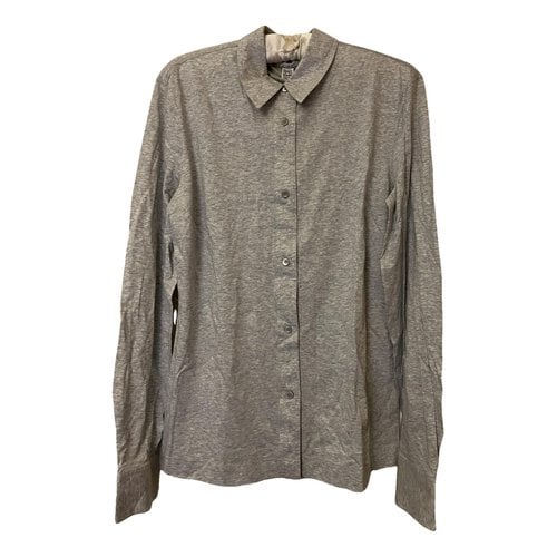 Pre-owned Totême Shirt In Grey
