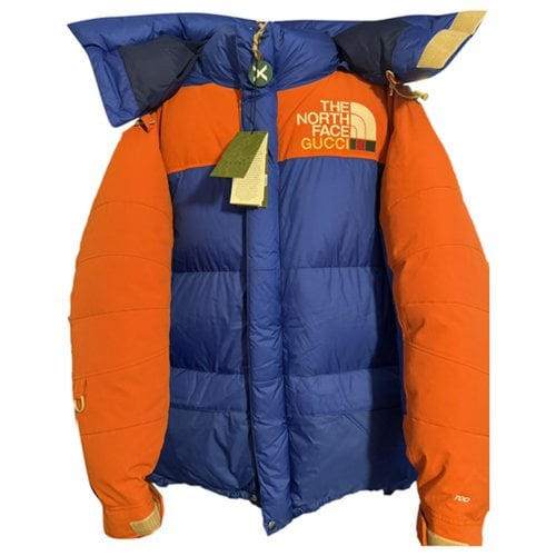 Pre-owned The North Face X Gucci Parka In Orange
