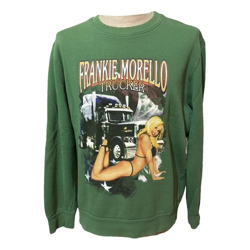 Pre-owned Frankie Morello Sweatshirt In Green