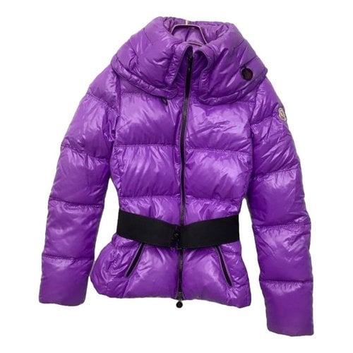 Pre-owned Moncler Jacket In Purple