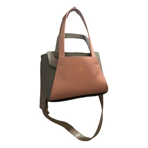 Pre-owned Pomikaki Leather Crossbody Bag In Multicolour