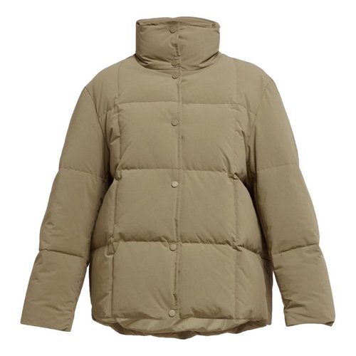Pre-owned Stand Studio Puffer In Khaki