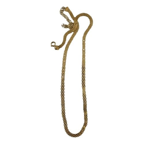 Pre-owned Lil Milan Yellow Gold Necklace