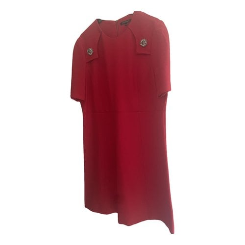 Pre-owned Tara Jarmon Mid-length Dress In Red