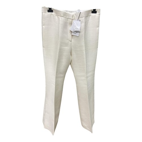 Pre-owned Celine Wool Large Pants In Other