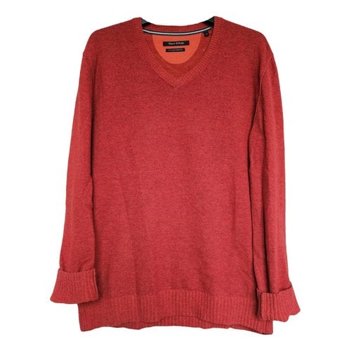 Pre-owned Marc O'polo Wool Pull In Red