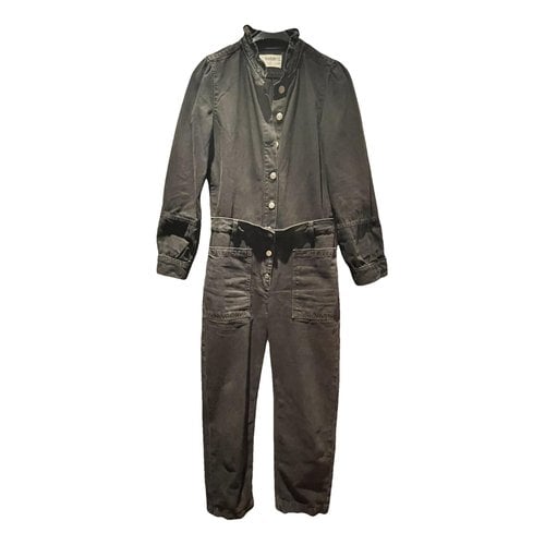 Pre-owned Ba&sh Jumpsuit In Anthracite