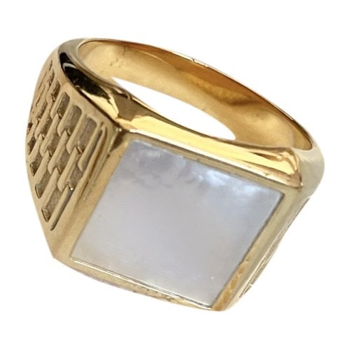 Pre-owned Missoma Silver Gilt Jewellery In Gold