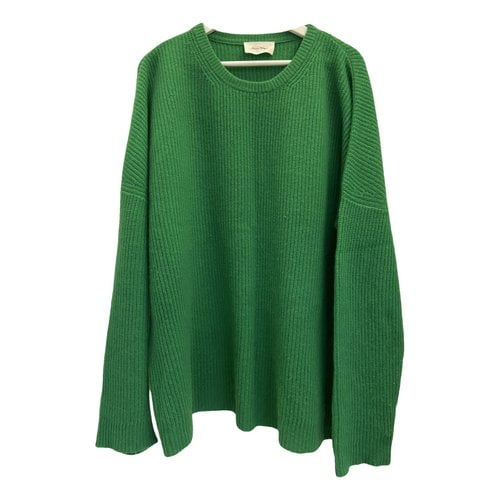 Pre-owned American Vintage Wool Sweatshirt In Green