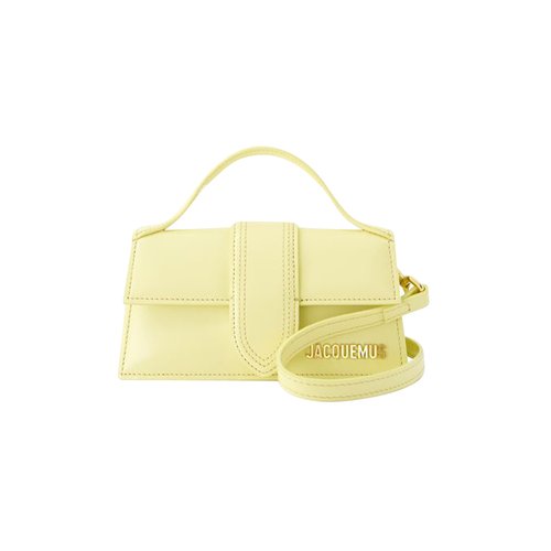 Pre-owned Jacquemus Leather Handbag In Yellow