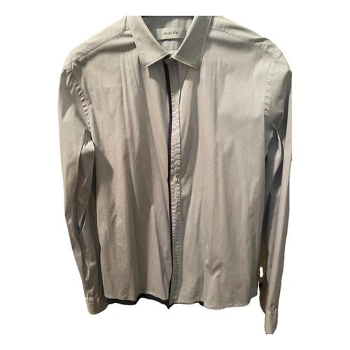Pre-owned Aglini Shirt In White