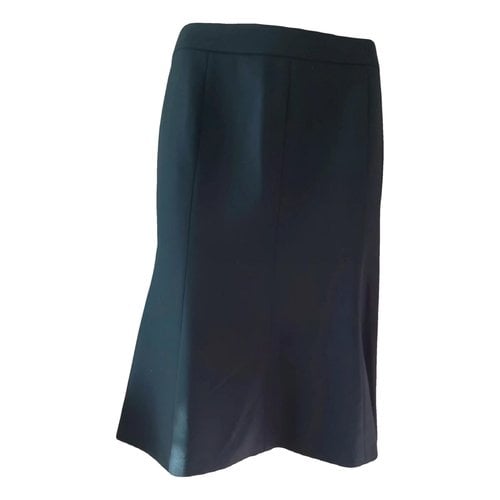 Pre-owned Missoni Wool Mid-length Skirt In Black