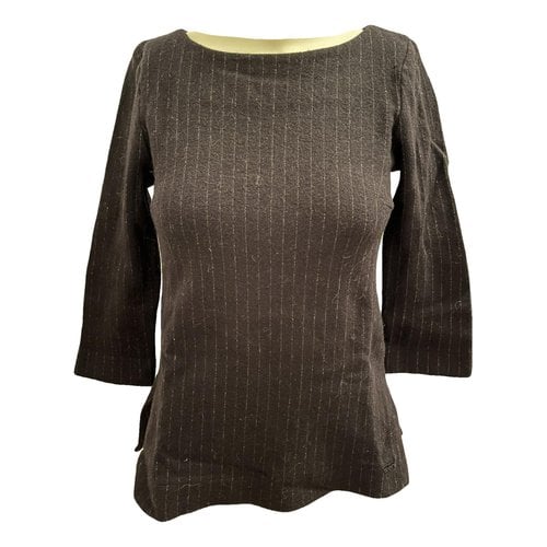 Pre-owned Seventy Wool Knitwear In Anthracite