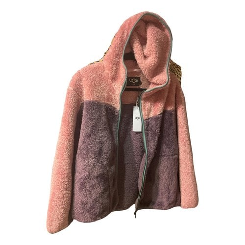 Pre-owned Ugg Cape In Pink