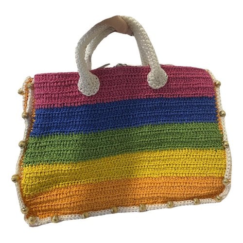 Pre-owned Mehry Mu Leather Travel Bag In Multicolour