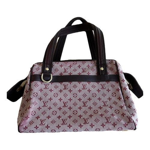 Pre-owned Louis Vuitton Idylle Cloth Bag In Pink