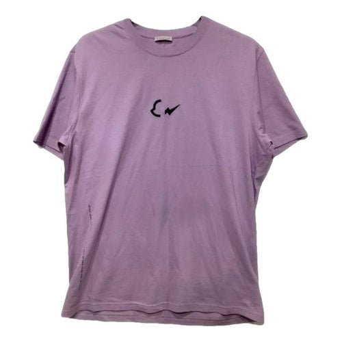 Pre-owned Moncler T-shirt In Purple
