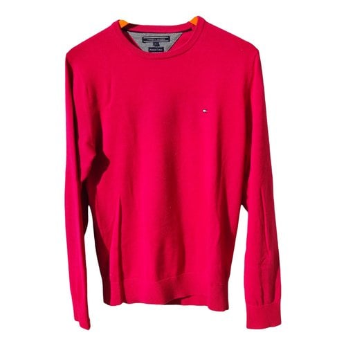 Pre-owned Tommy Hilfiger Pull In Pink