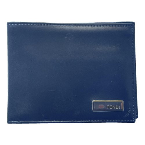 Pre-owned Fendi Leather Small Bag In Black