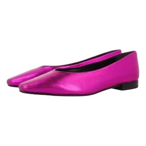 Pre-owned Gioseppo Leather Ballet Flats In Other