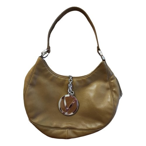 Pre-owned Valentino Garavani Leather Handbag In Camel