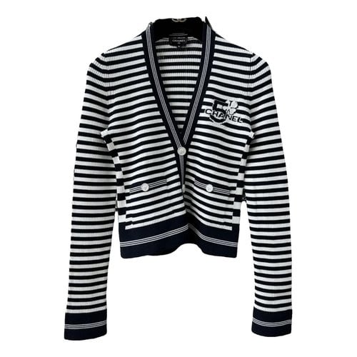 Pre-owned Chanel Cardigan In Black