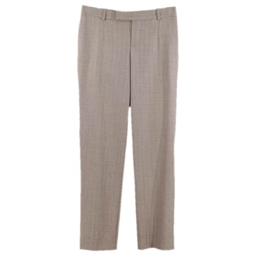 Pre-owned Chloé Slim Pants In Grey