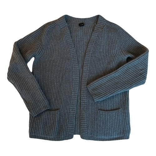Pre-owned Jil Sander Wool Knitwear & Sweatshirt In Grey
