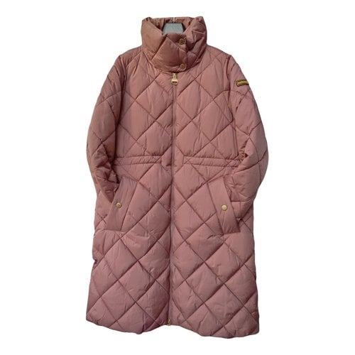 Pre-owned Barbour Parka In Pink