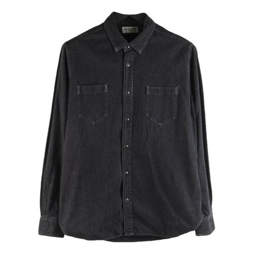 Pre-owned Saint Laurent Shirt In Grey