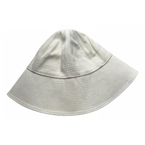 Pre-owned Jil Sander Hat In White