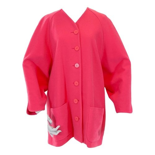Pre-owned Valentino Coat In Pink